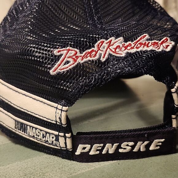 Nascar Miller Lite Brad Keselowski Velcroback Hat - New - Picture 7 of 10